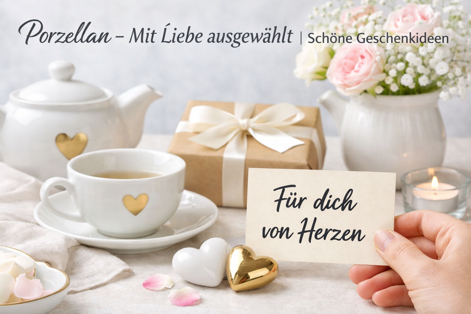 Porzellan mit Herz – liebevoll ausgewählte Geschenkideen